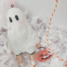 Cargar imagen en el visor de la galería, *RESERVED* Spun Cotton Ghost Girl Ornament
