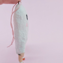 Cargar imagen en el visor de la galería, *RESERVED* Spun Cotton Ghost Girl Ornament