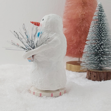 Load image into Gallery viewer, Another side view of snowman. Pic 6 of 7