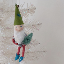 Cargar imagen en el visor de la galería, Pine Cone Gnome Christmas Ornament