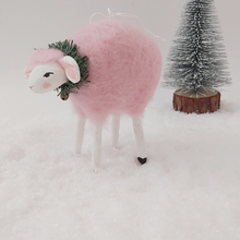 Cargar imagen en el visor de la galería, Another side view of pink sheep. Pic 6 of 6.