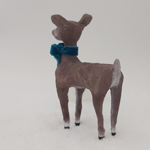 Load image into Gallery viewer, Another side view of spun cotton deer. Photo 5 of 8.