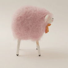 Load image into Gallery viewer, Side view of fluffy cotton candy sheep body. Pic 7 of 8.