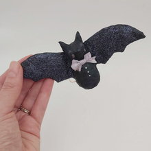 Load image into Gallery viewer, Spun cotton bat, held in hand. Pic 2 of 6.