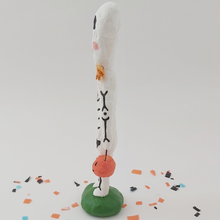 Cargar imagen en el visor de la galería, *RESERVED* Spun Cotton Halloween Skeleton Sculpture