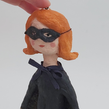 Load image into Gallery viewer, Close up of spun cotton bat girl's face. Pic 8 of 9.