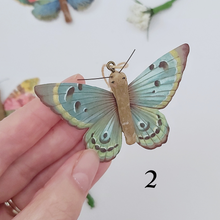 Load image into Gallery viewer, Vintage Style Spun Cotton Paper Butterfly Ornaments