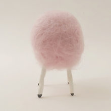 Load image into Gallery viewer, Back view of pink needle felted sheep. Pic 8 of 8.
