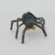 Cargar imagen en el visor de la galería, A front view of spun cotton spider against a white background. Pic 5 of 6. 
